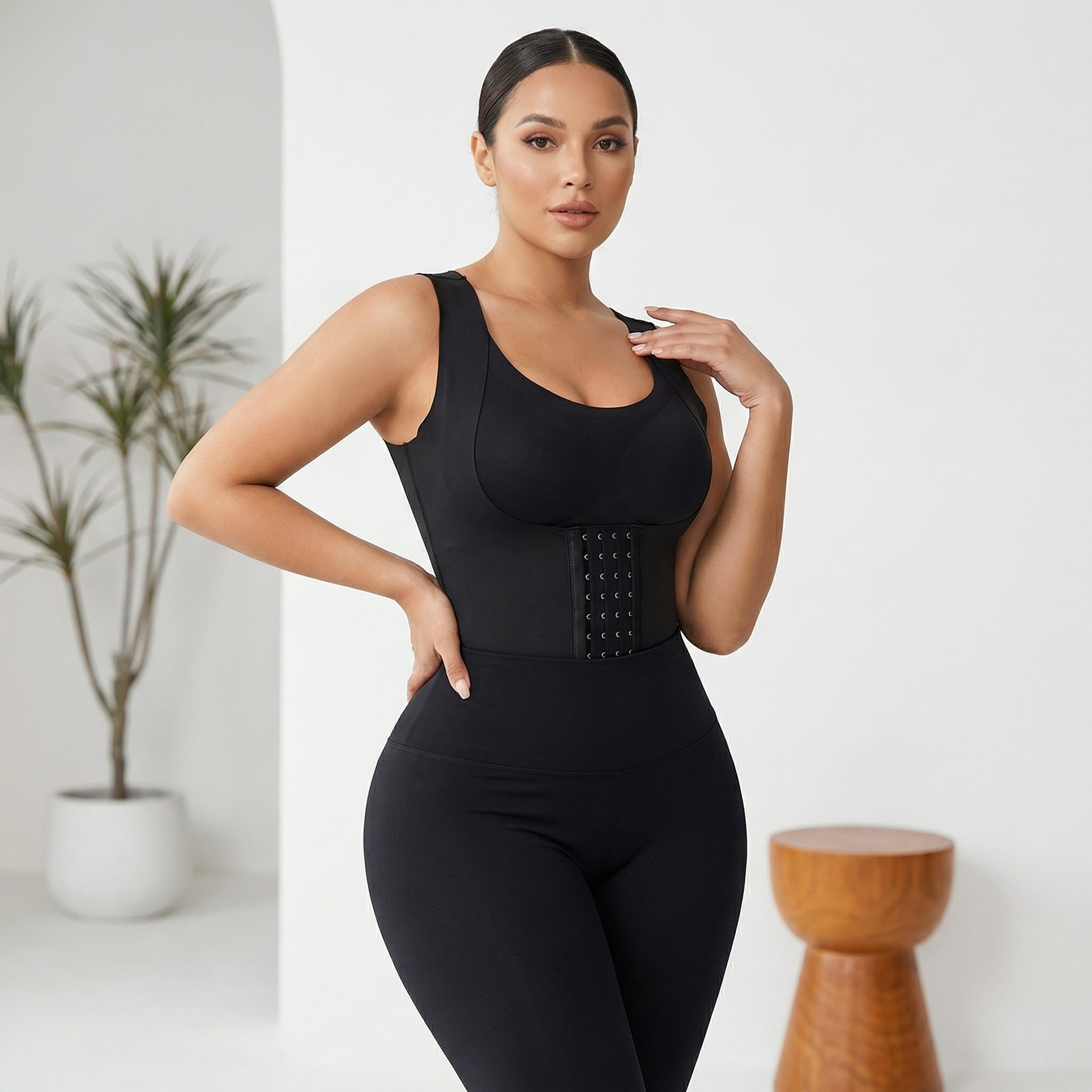Up Front and Personal Tummy Tuck Support Top