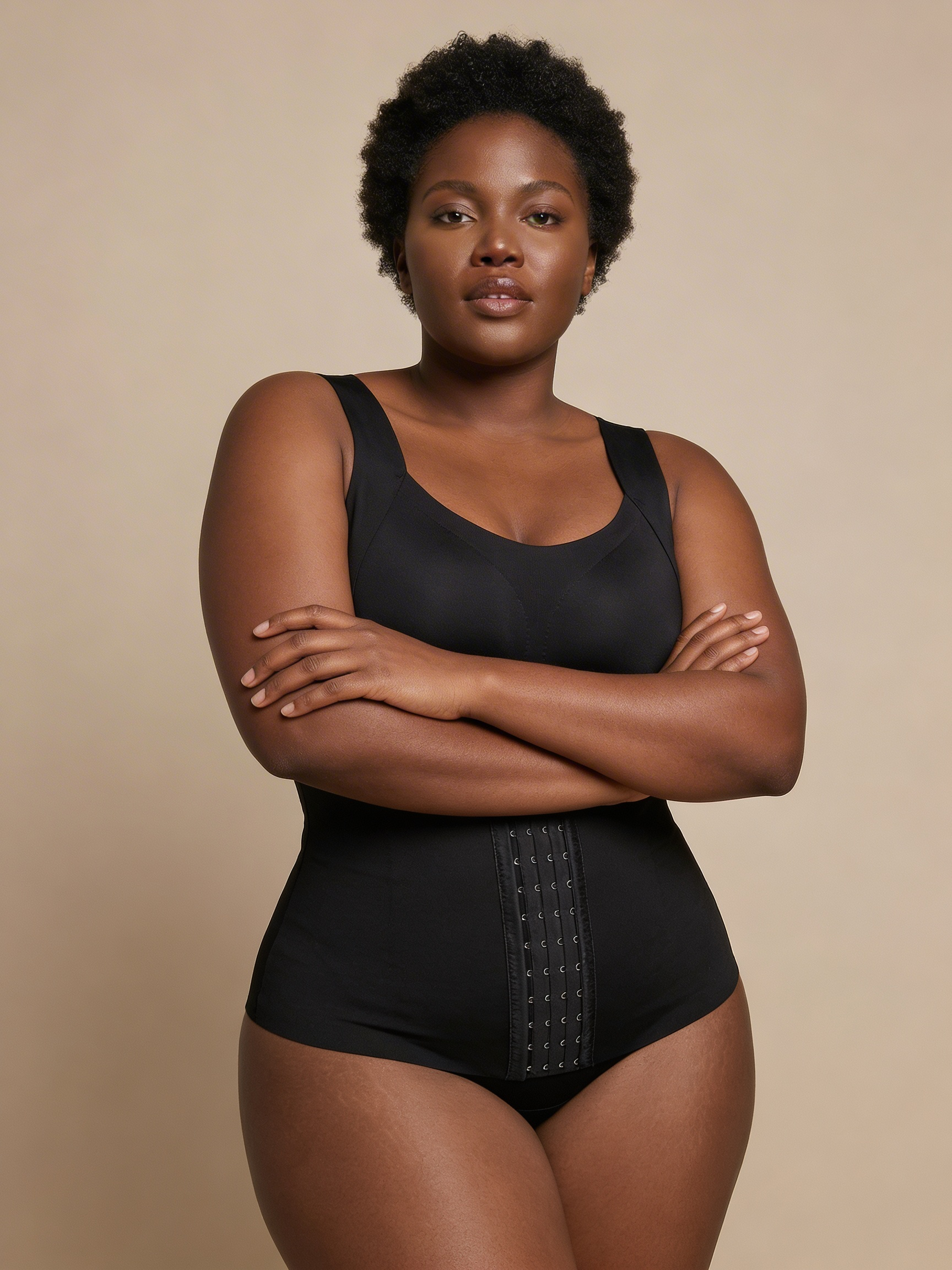 Up Front and Personal Tummy Tuck Support Top
